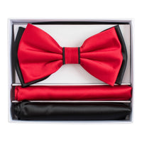 BRAND Q: 2 tone Bow and Hanky BT2T100