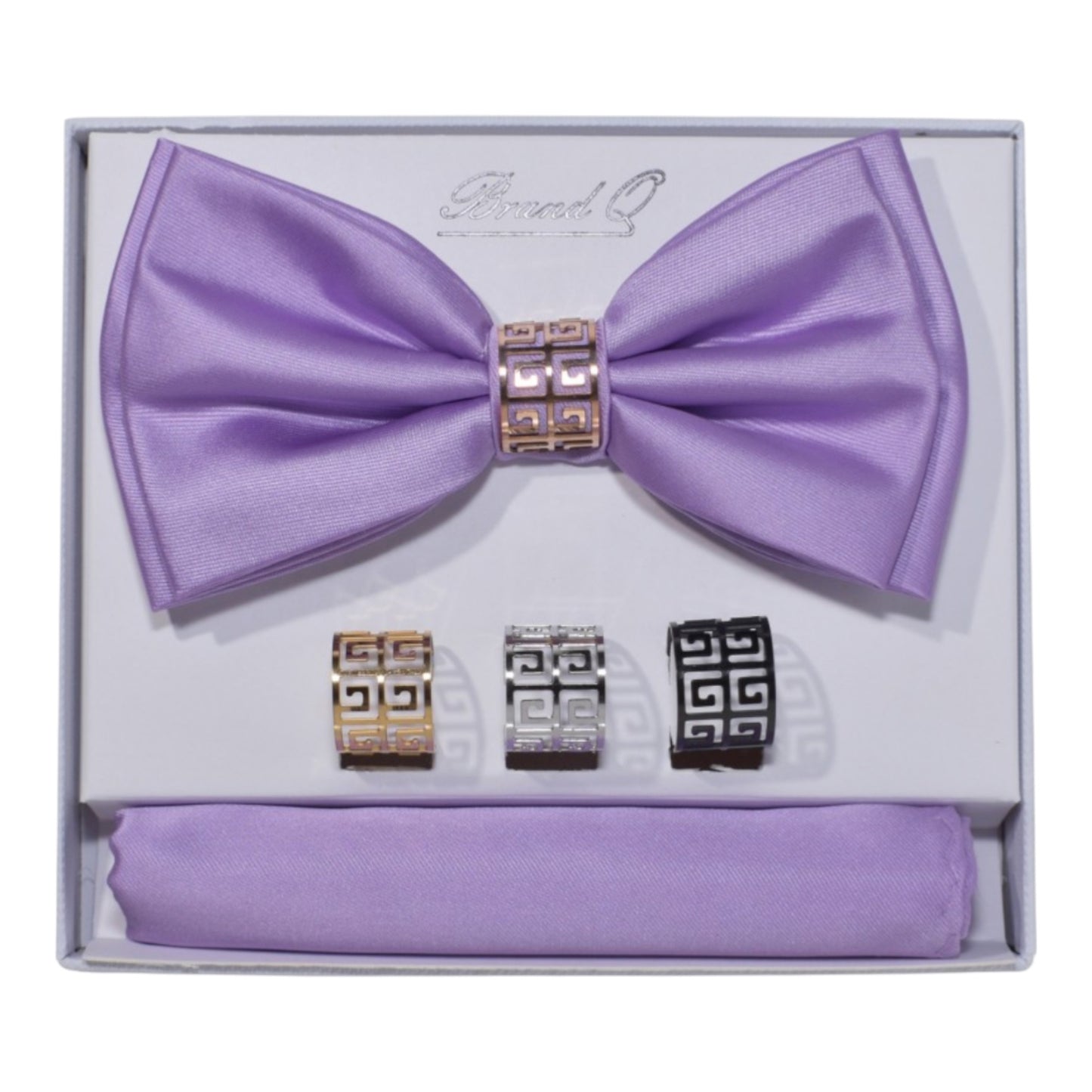 BRAND Q: Solid Bow W/ Hanky BTR100