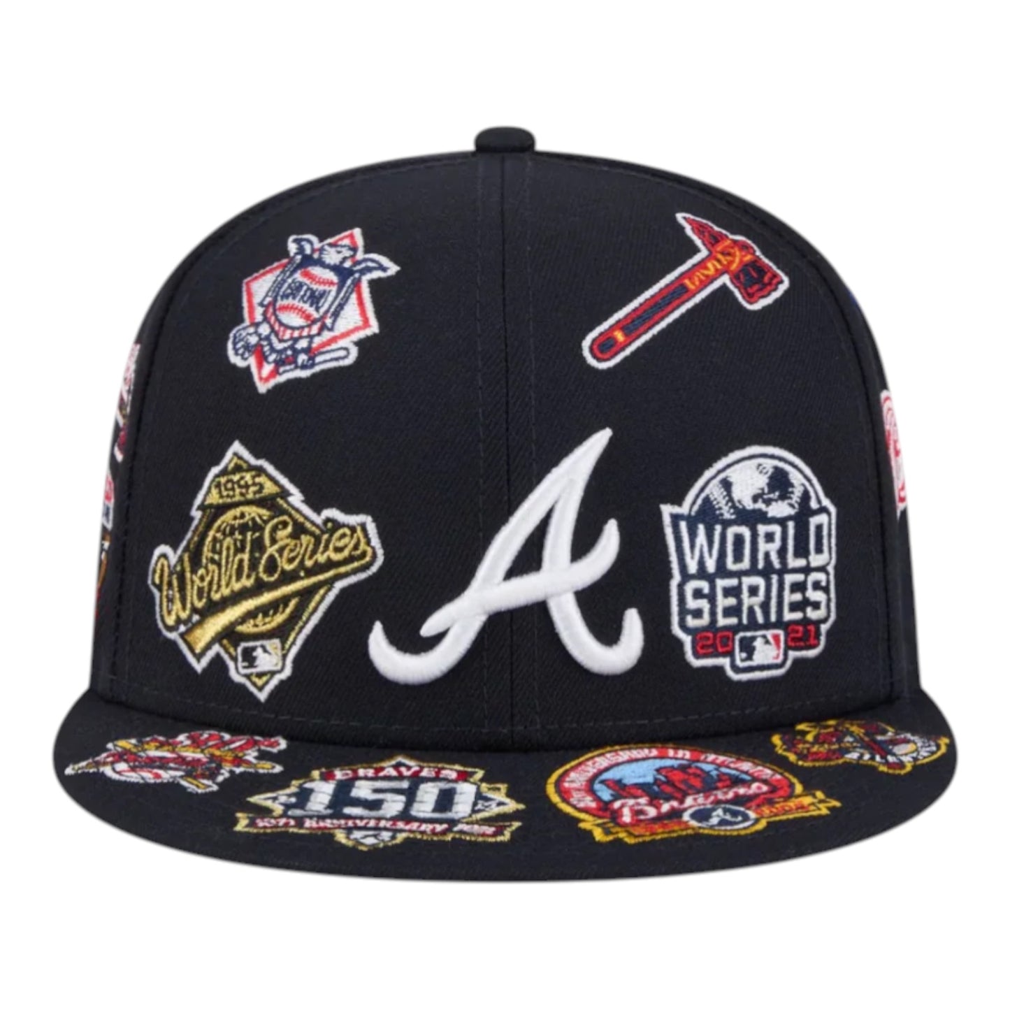 NEW ERA: Braves All Over Fitted 60803273