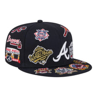 NEW ERA: Braves All Over Fitted 60803273