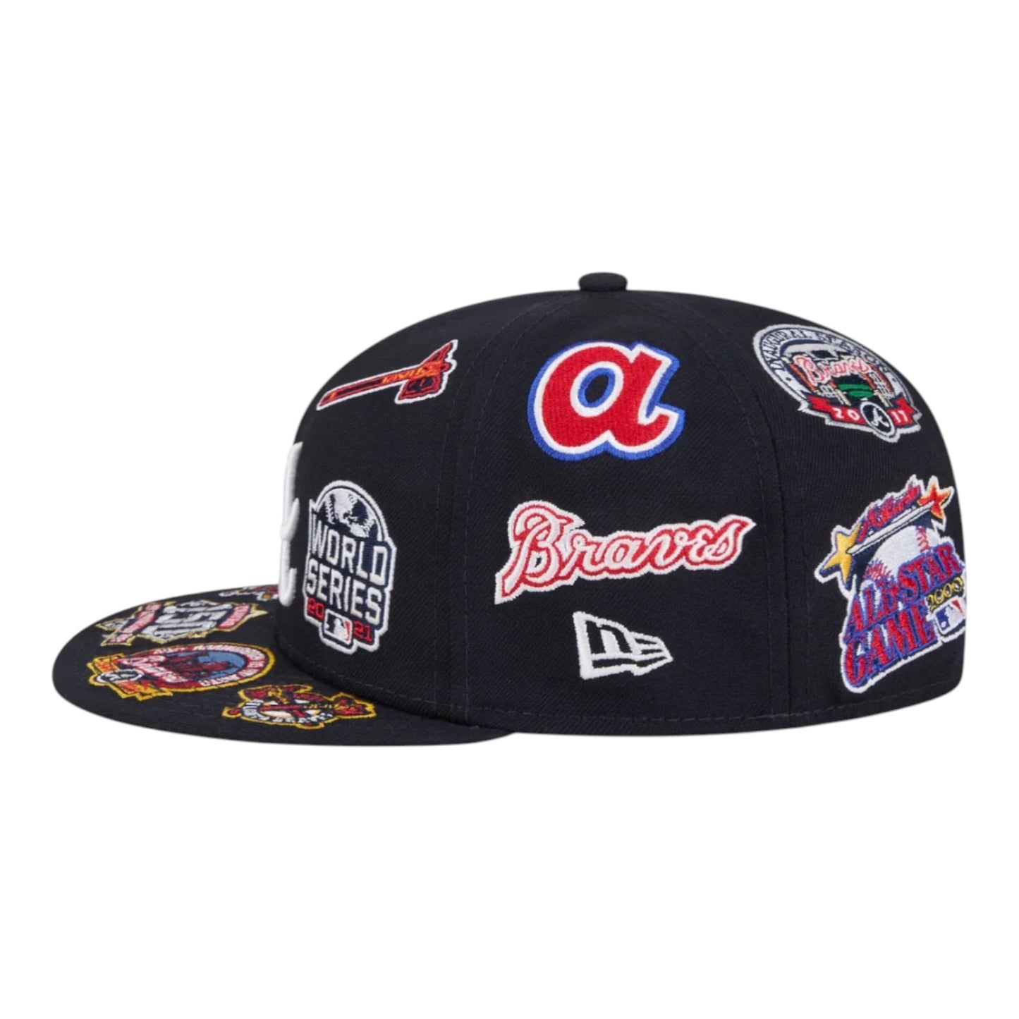 NEW ERA: Braves All Over Fitted 60803273