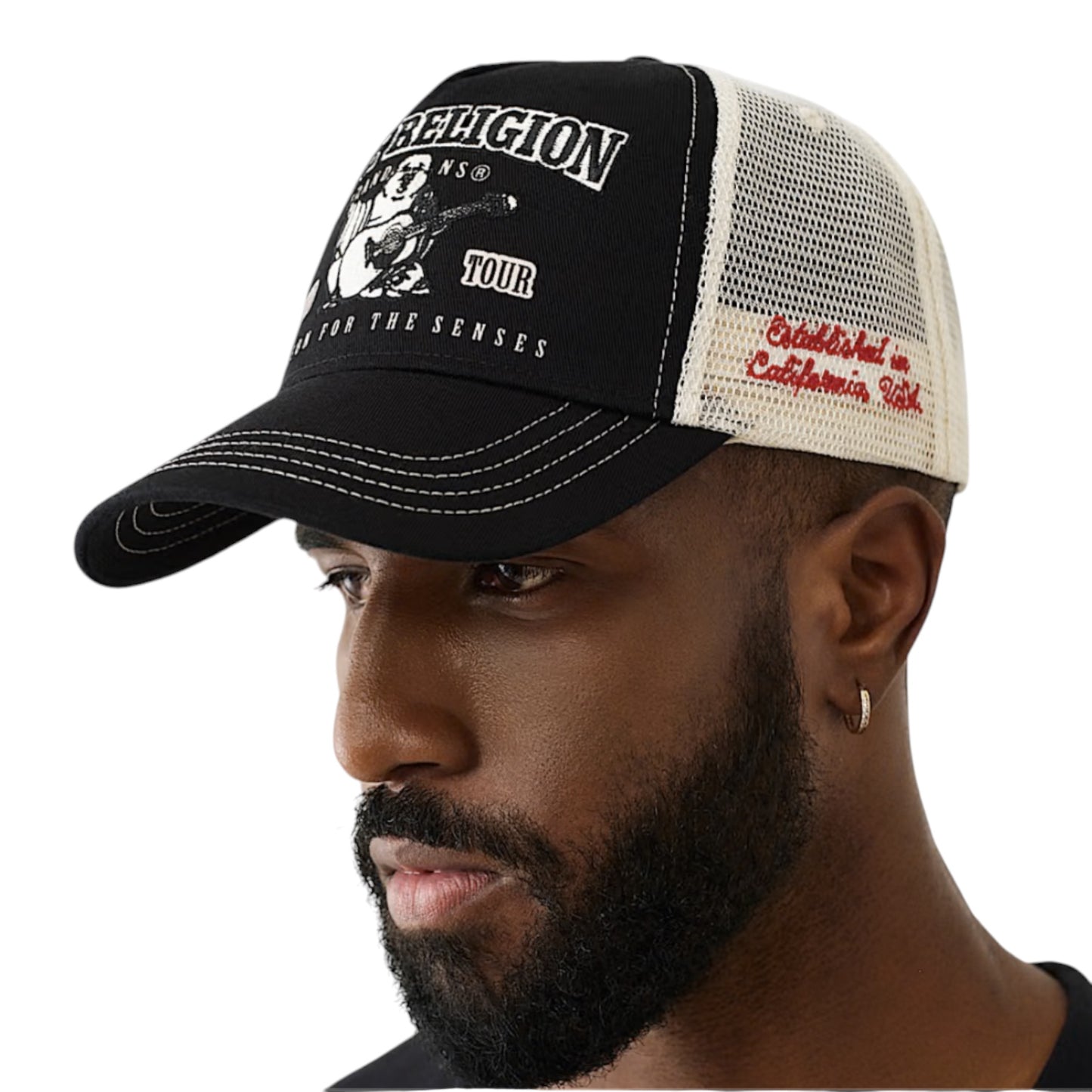 TRUE RELIGION: Varsity Trucker Hat TR4189