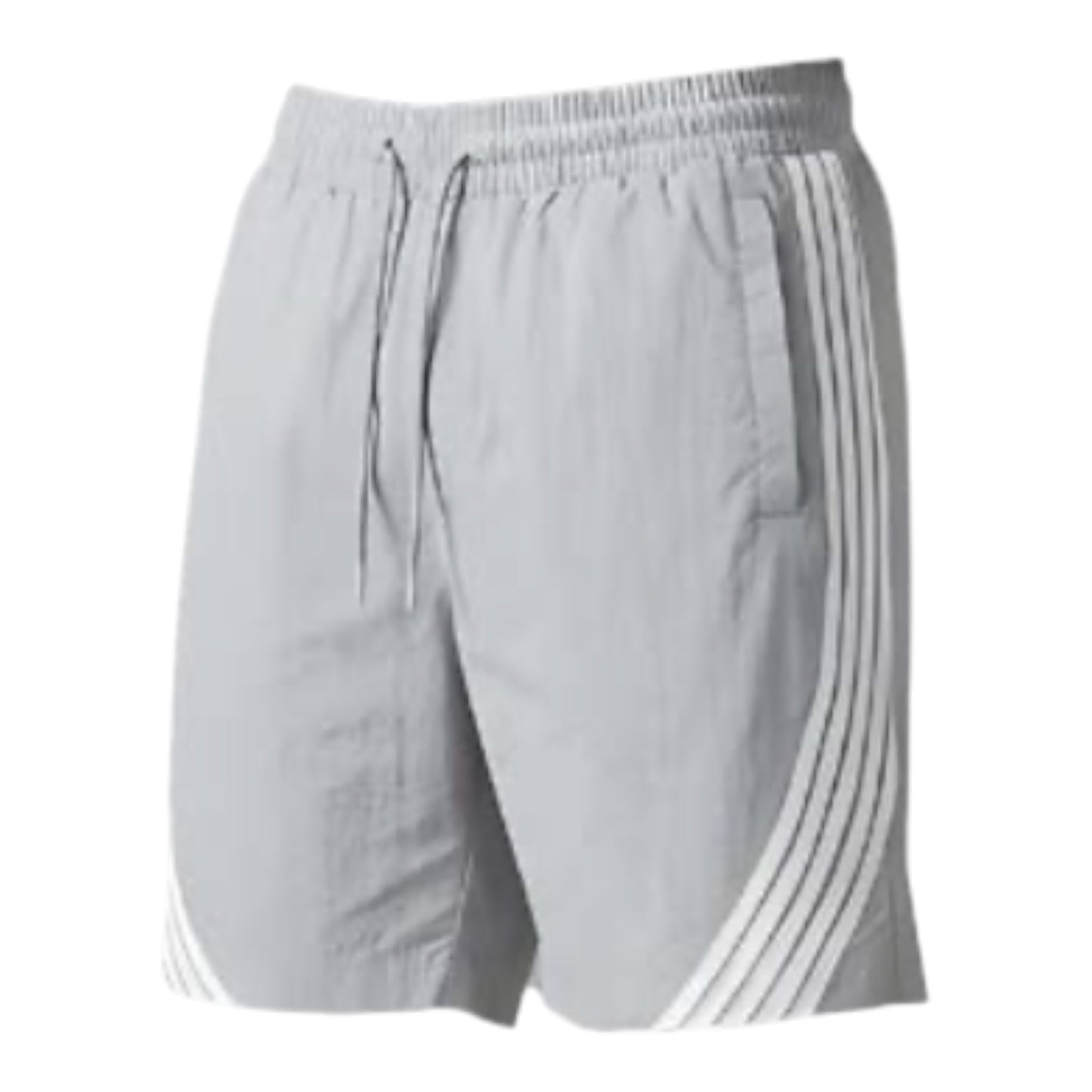 BLIND TRUST: Stripe Nylon Shorts BTS26015
