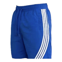 BLIND TRUST: Stripe Nylon Shorts BTS26015