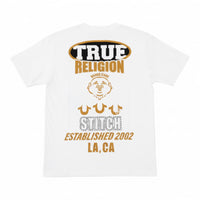 TRUE RELIGION: Stacked Logo SS Tee 110437