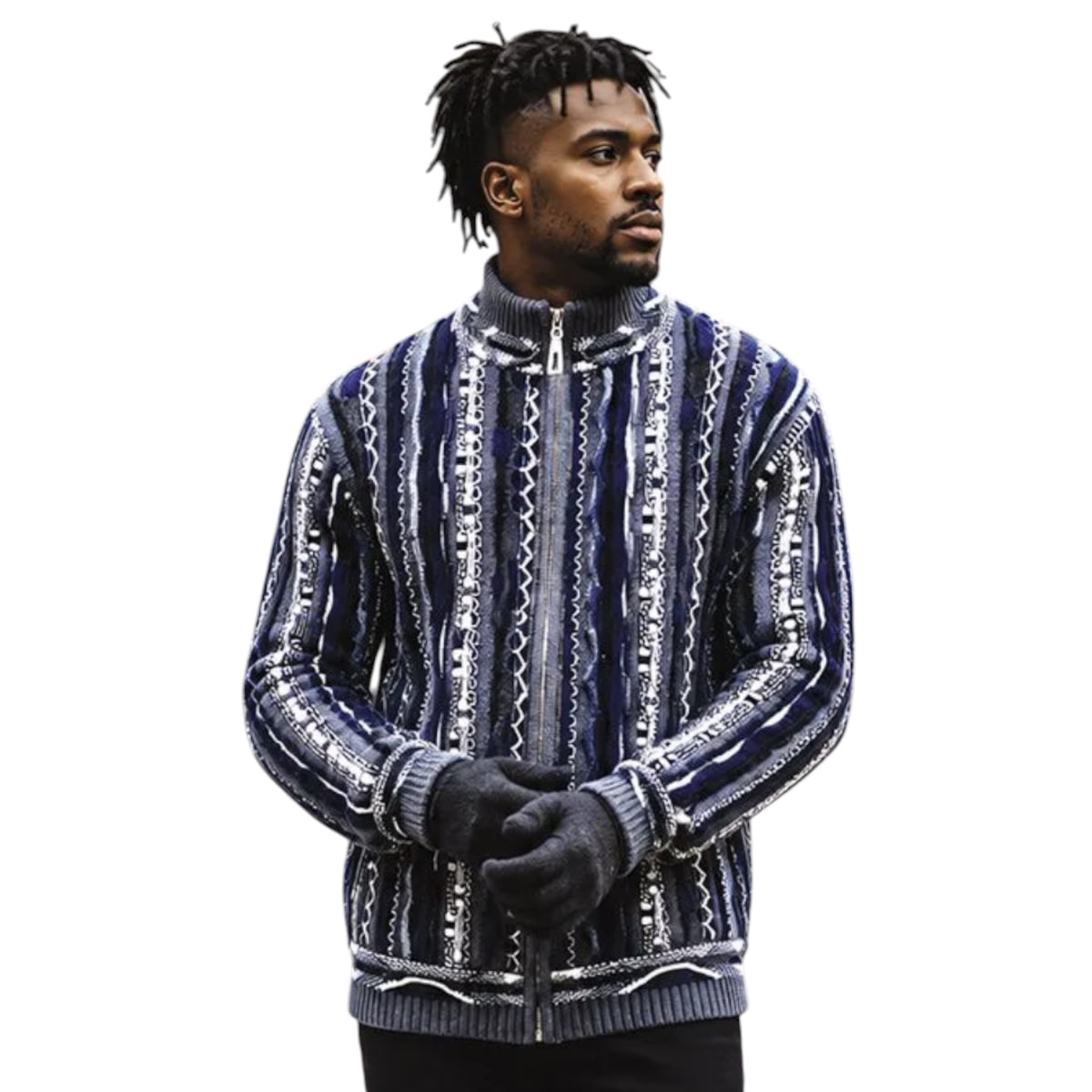 STACY ADAMS: Mockneck Sweater 32030