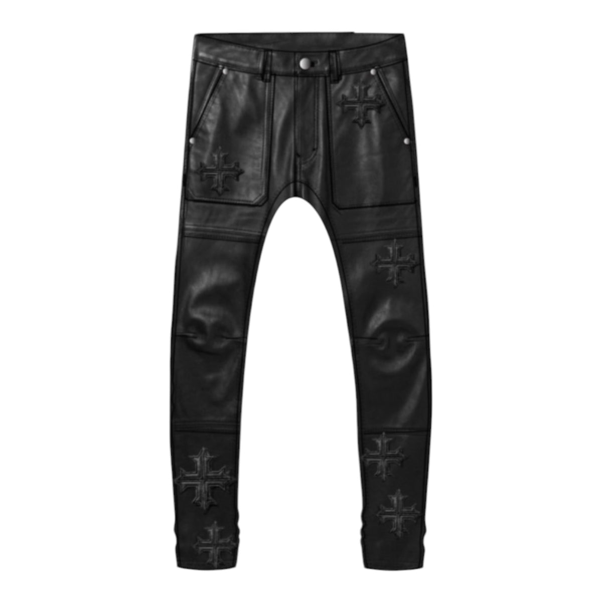 JORDAN CRAIG: Aaron PU Leather Pants JAP91678
