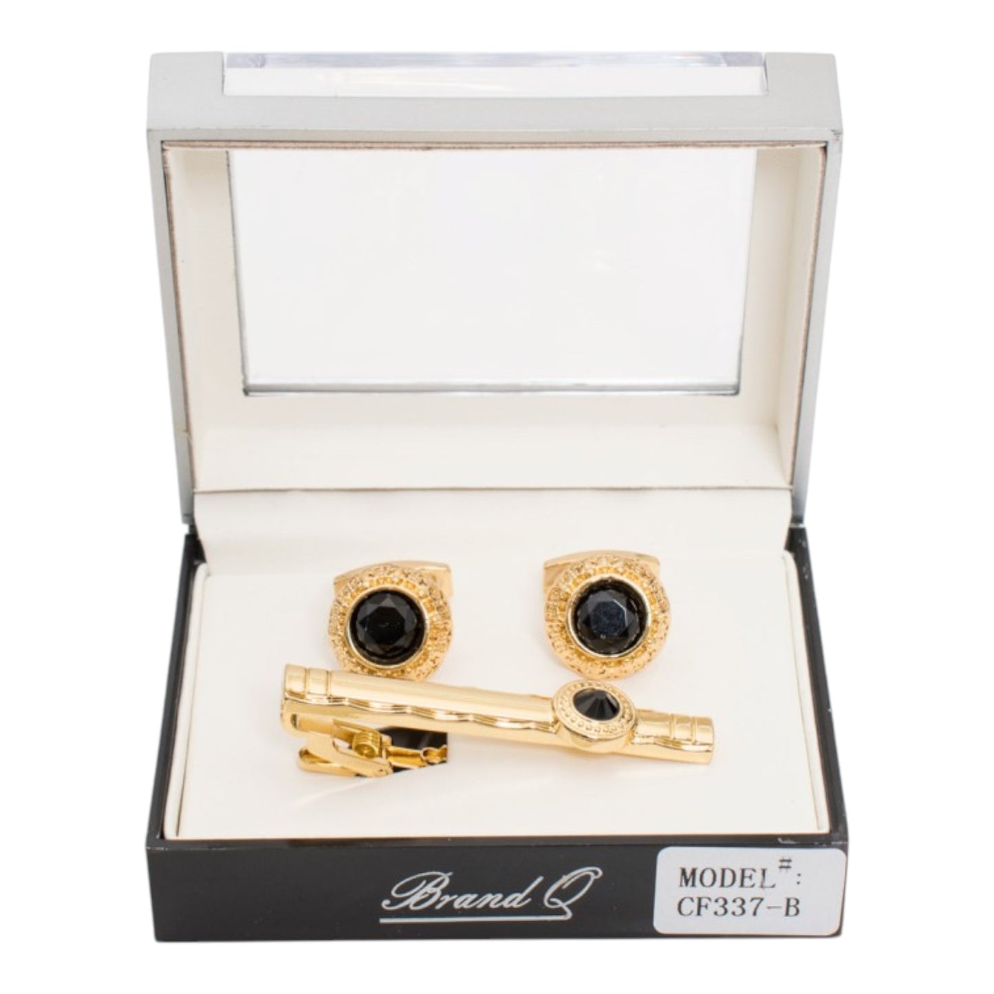 BRAND Q: Cufflinks w/ Tie Bar CF337