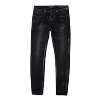 PURPLE BRAND: Metallic Silver P001 Denim