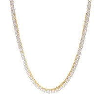 KING ICE: 5mm Single Row Tennis Chain