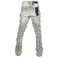 FOCUS: Shredded Super Stacked Denim 3445