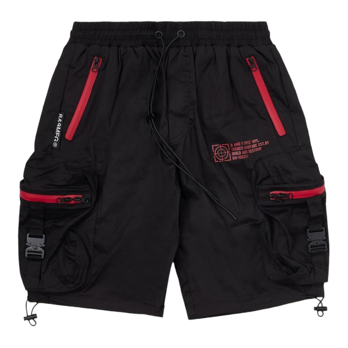 8&9: Combat Nylon Shorts