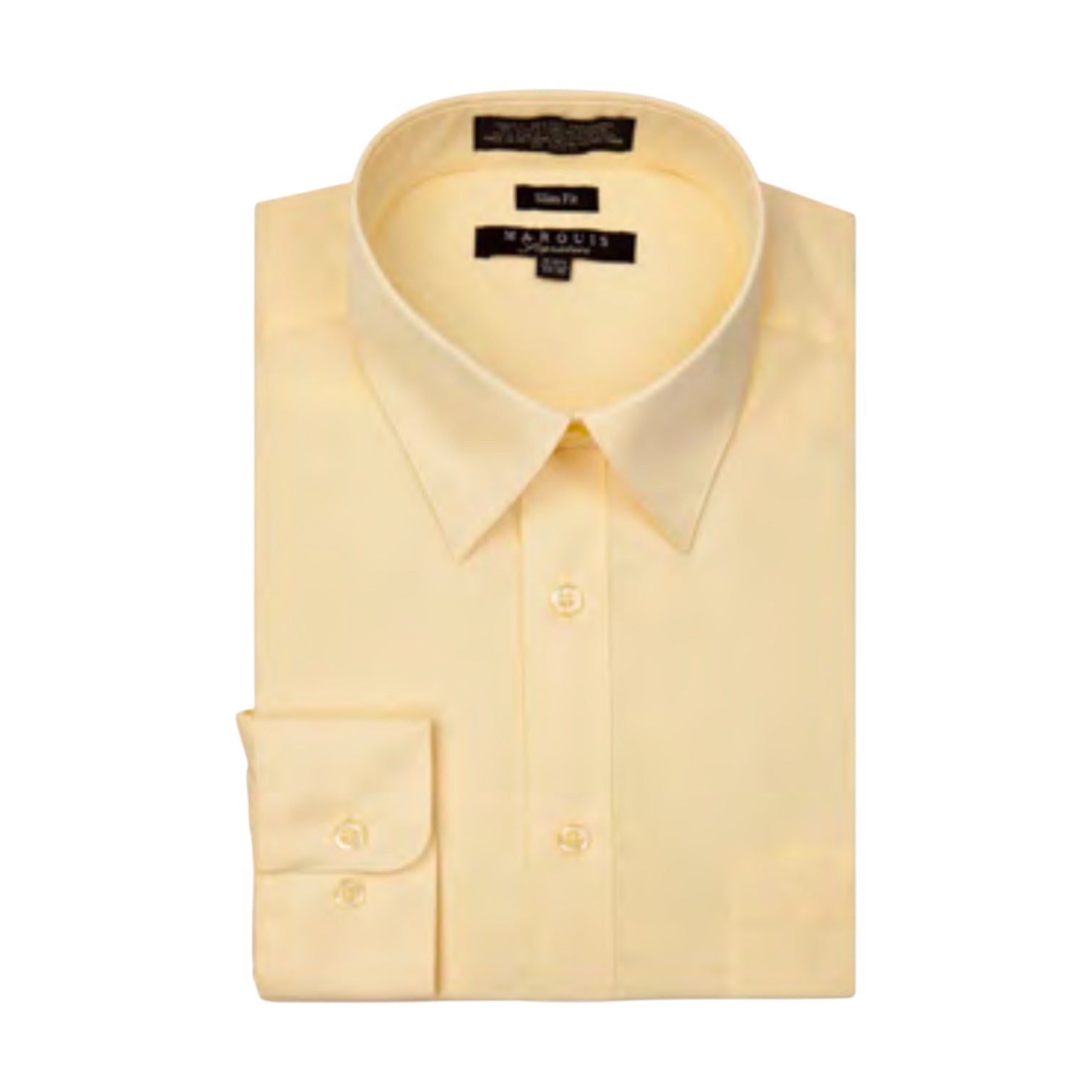 MARQUIS: Solid Slim Dress Shirt 009SL