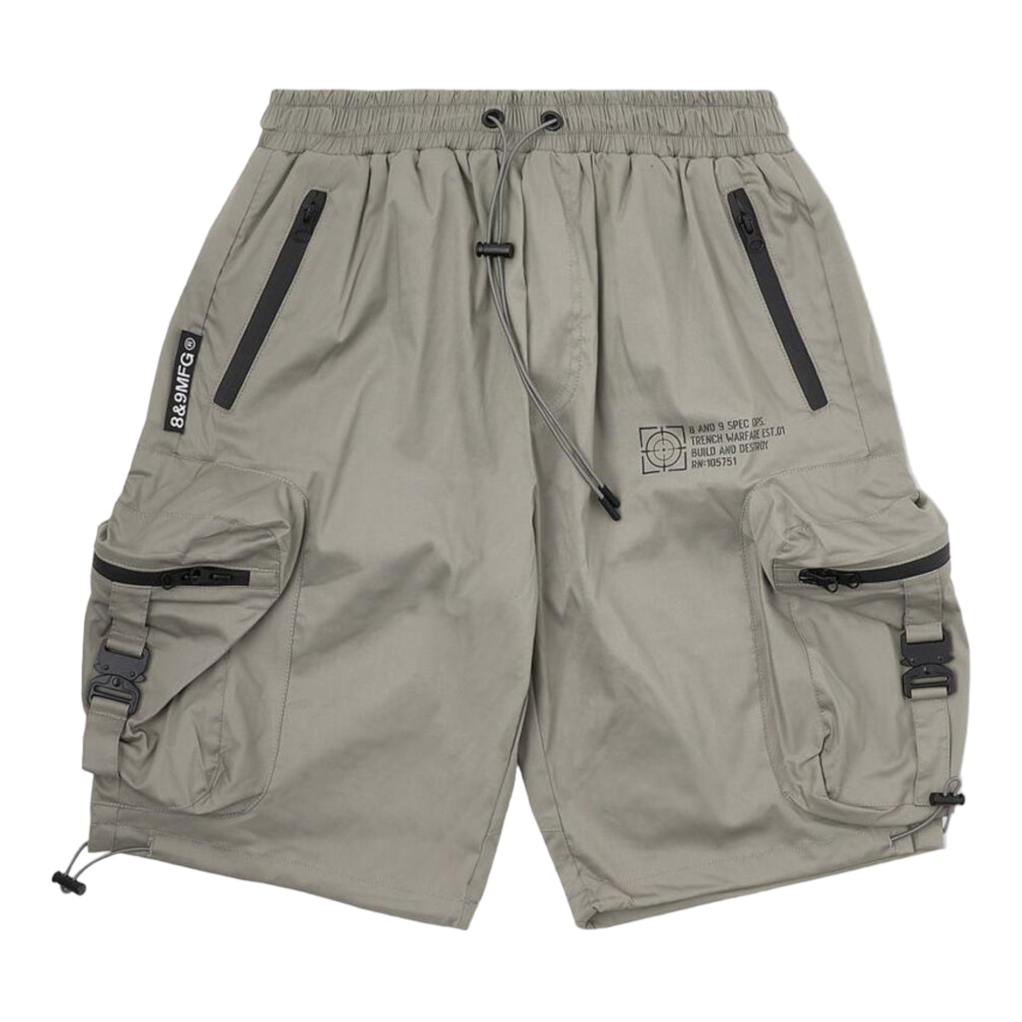 8&9: Combat Nylon Shorts