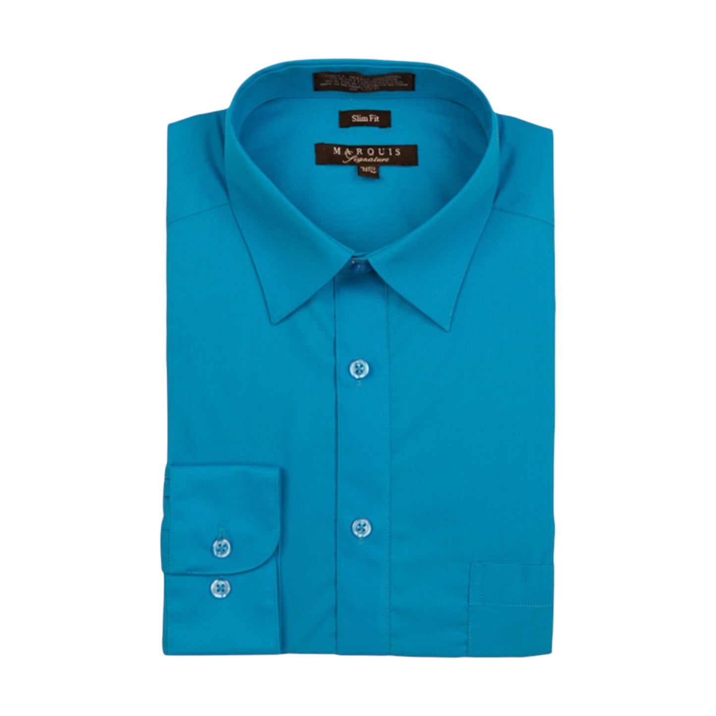 MARQUIS: Solid Slim Dress Shirt 009SL