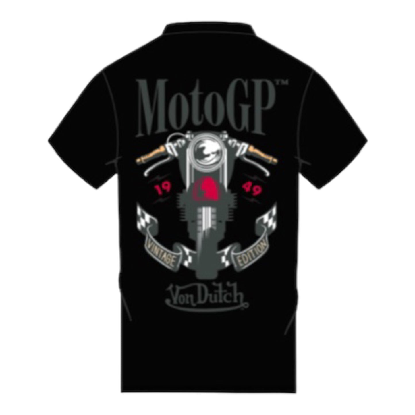 VON DUTCH: Moto GP Graphic 3 SS Tee