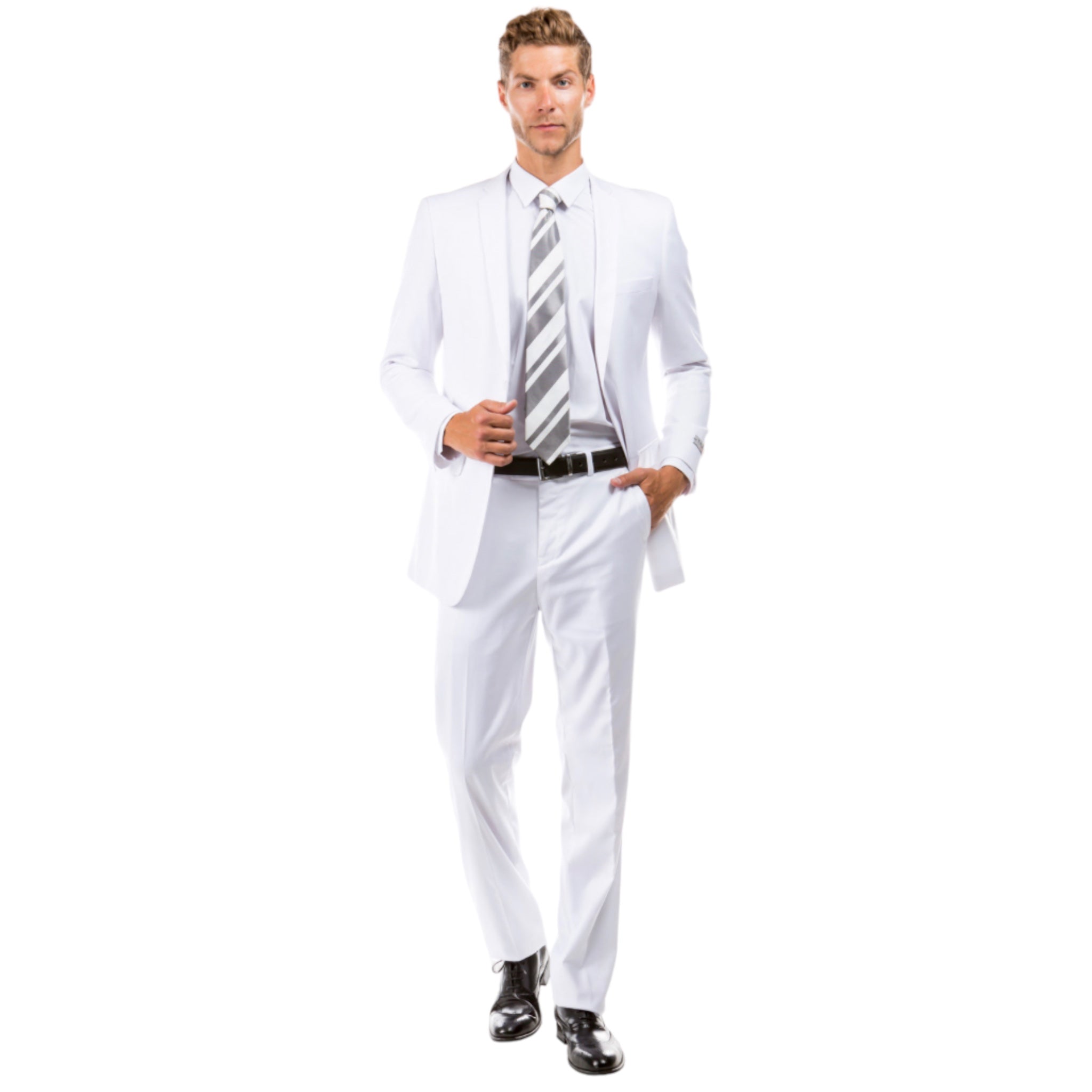 Tazio Slim 2pc. M085S-07 White (NEW)