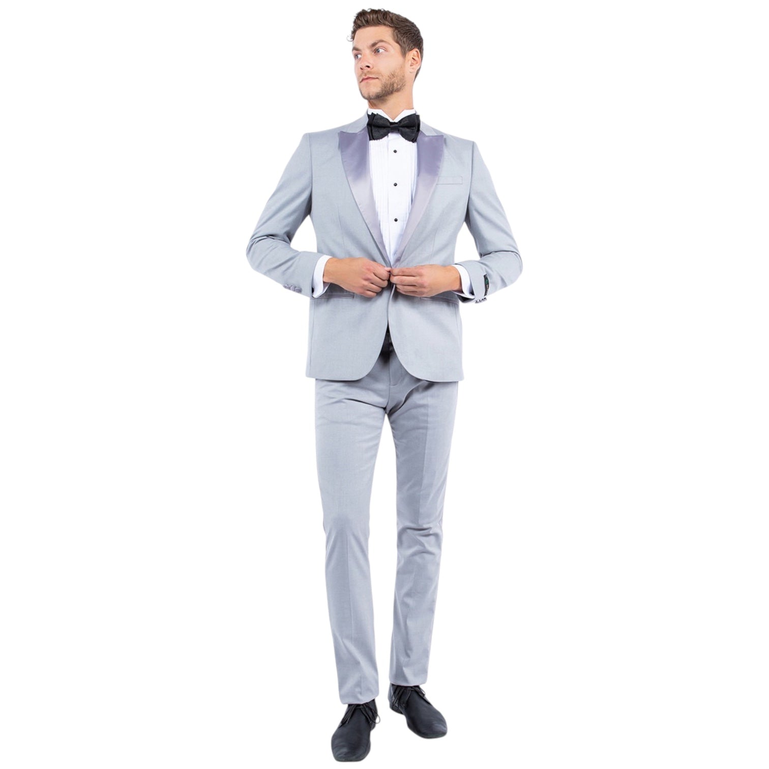 ZE GARIE: Peak Lapel Tuxedo Jacket MJT365-04