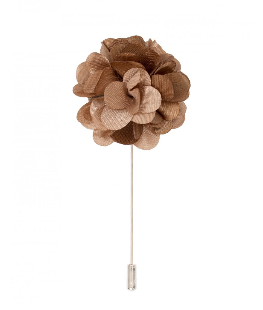SATIN FLORAL LAPEL PINS PL190