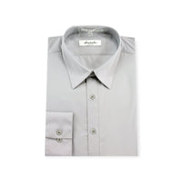AMANTI: Slim Dress Shirt Silver