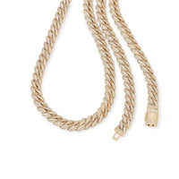 KING ICE: 10mm Iced Miami Cuban Chain