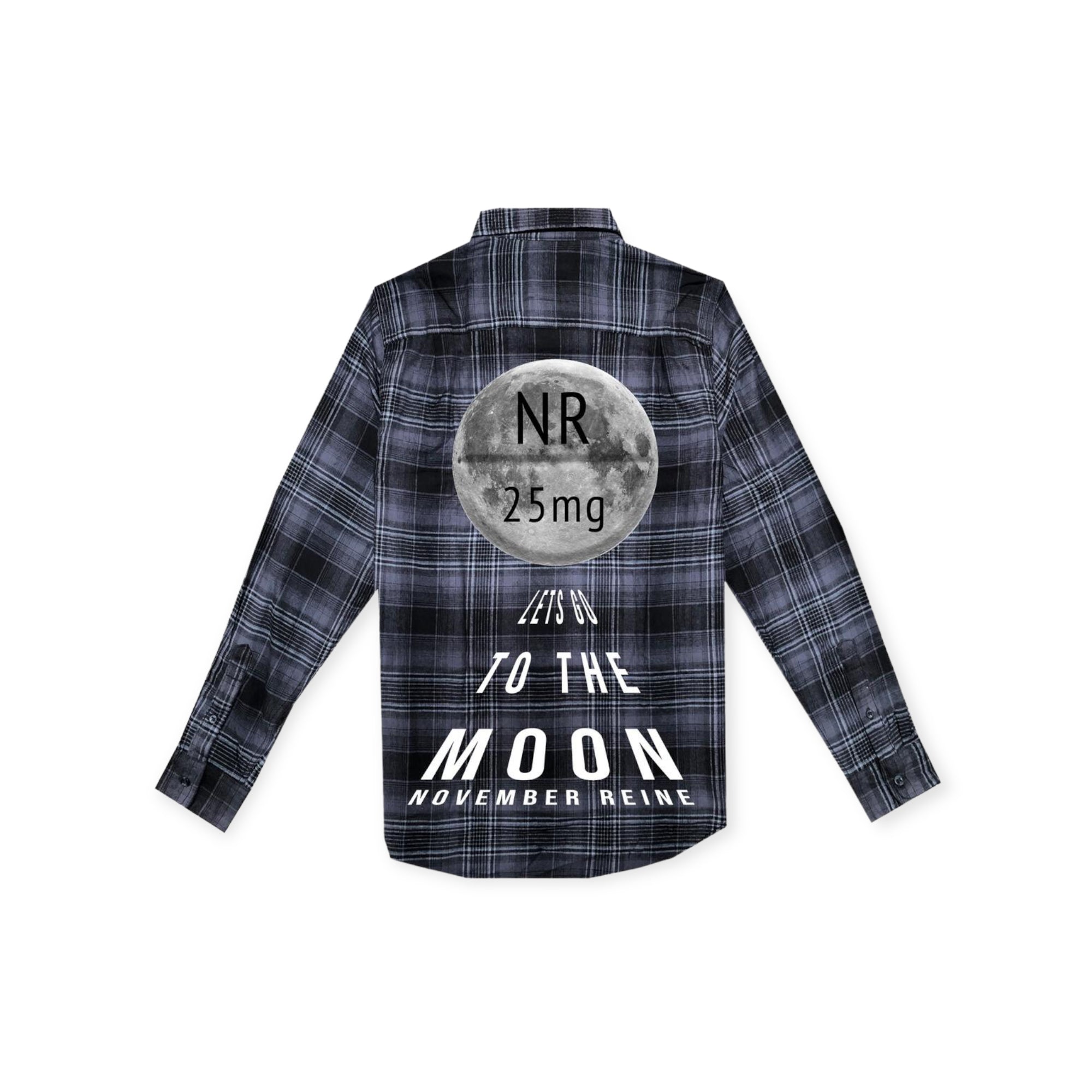 NOVEMBER REINE: Let's Go To The Moon Flannel