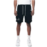 SMOKE RISE: Nylon Utility Shorts WS23182