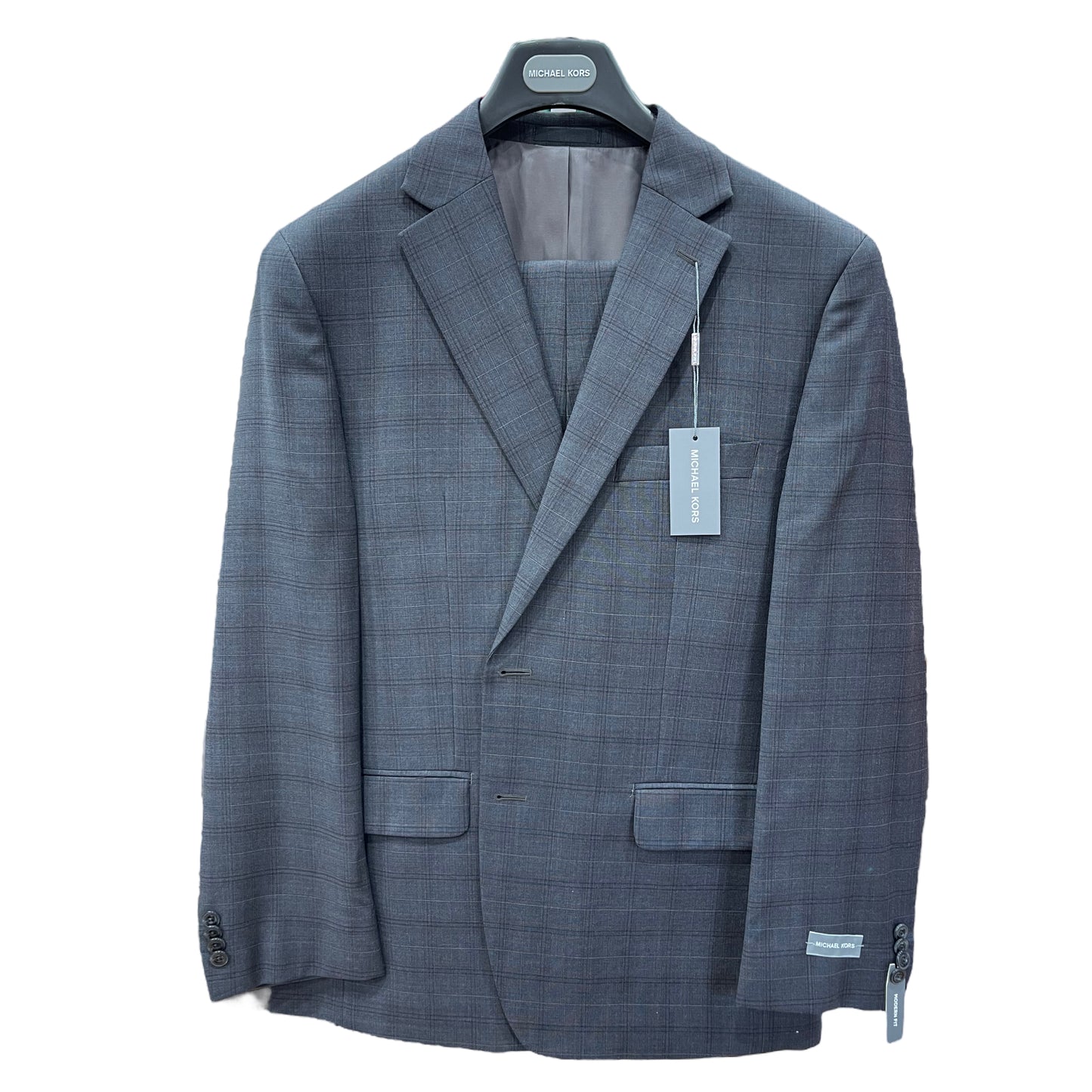 Michael Kors: 2pc. Plaid Suit K2ZL120