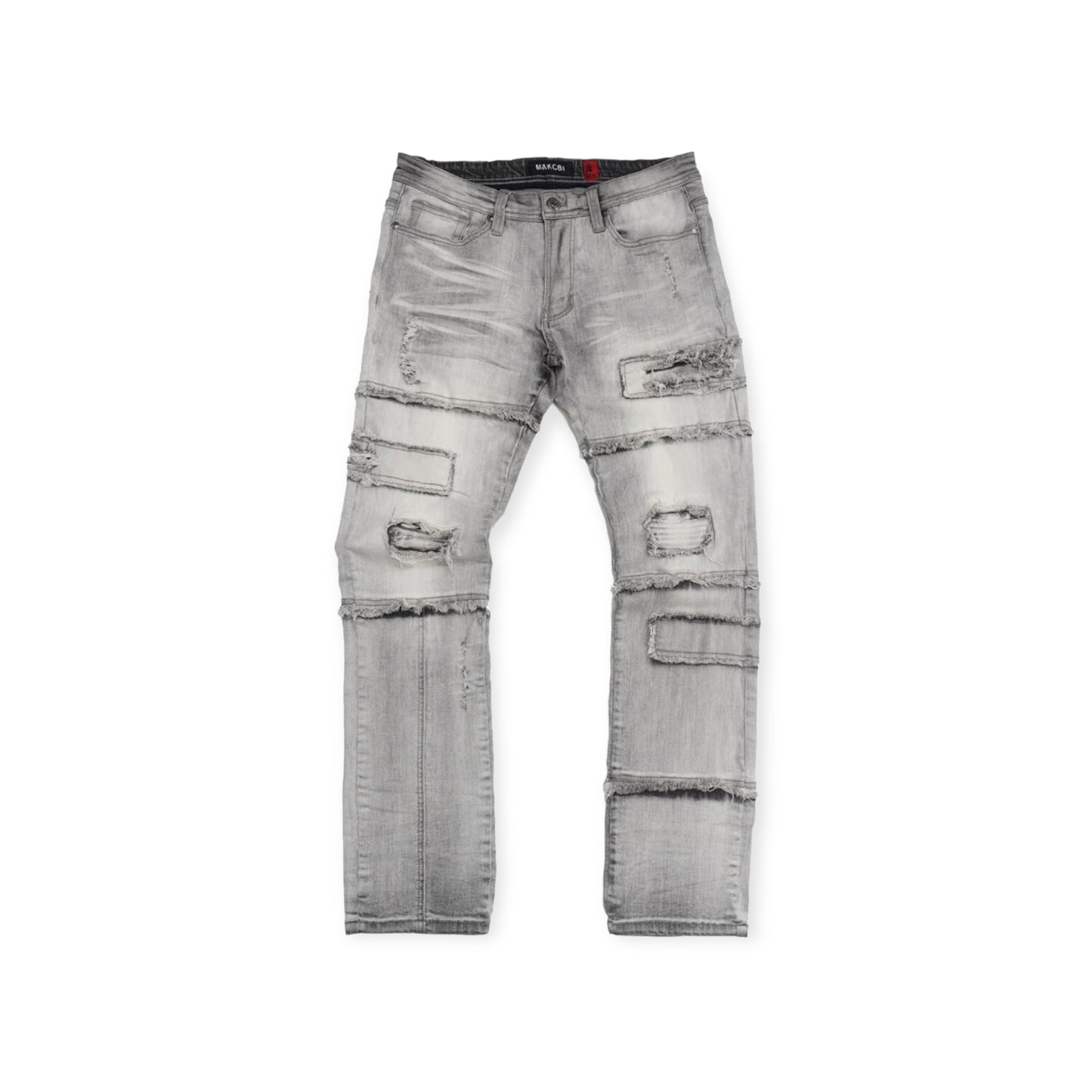 MAKOBI: Bergamo Fray Jeans M1912