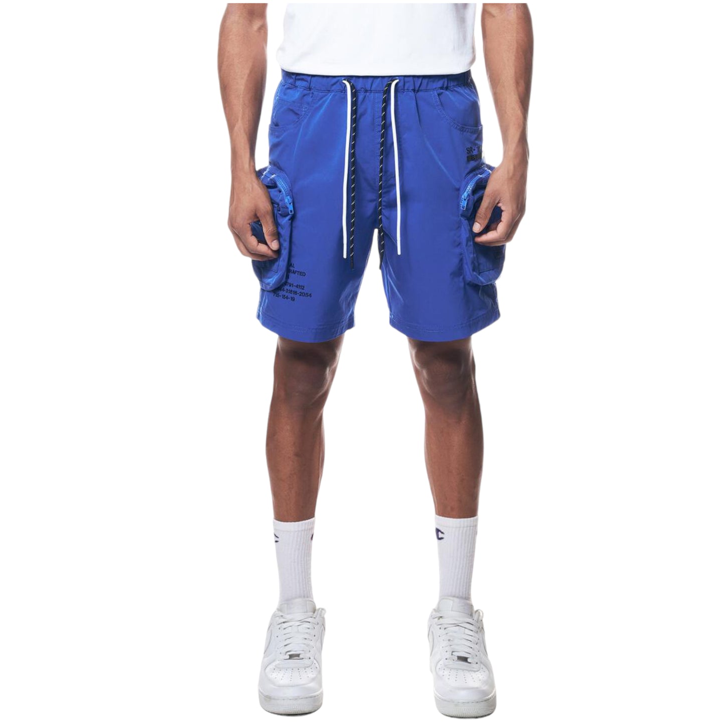 SMOKE RISE: Nylon Utility Shorts WS23182