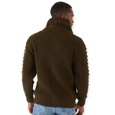 LAGOS: Button Up Sweater SW508