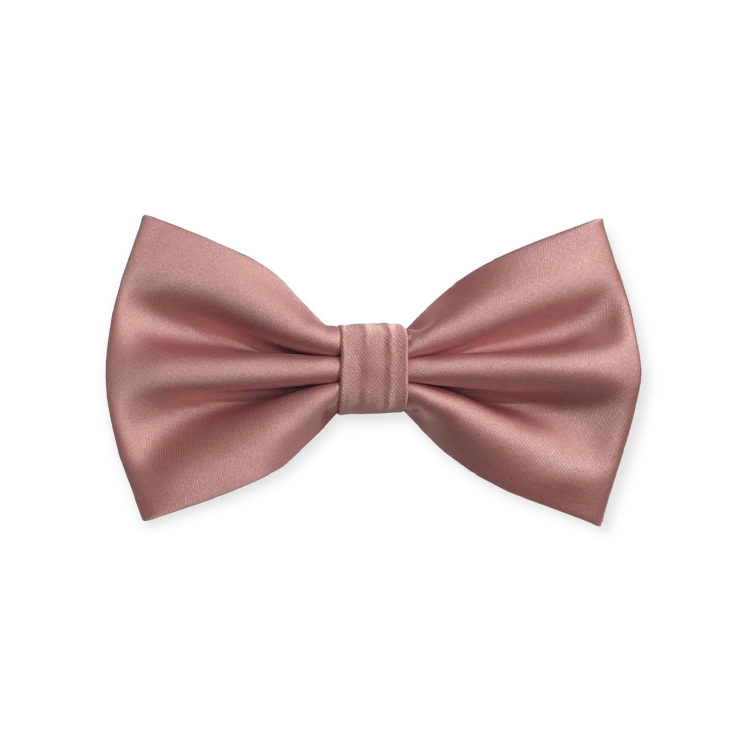 Solid Dusty Rose Bow Tie and Hanky