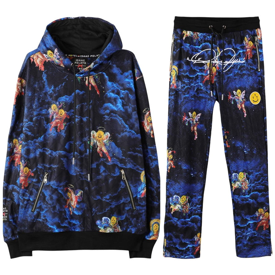 TANGO HOTEL: Isaac Pelayo Night Angel Sweatpant Set