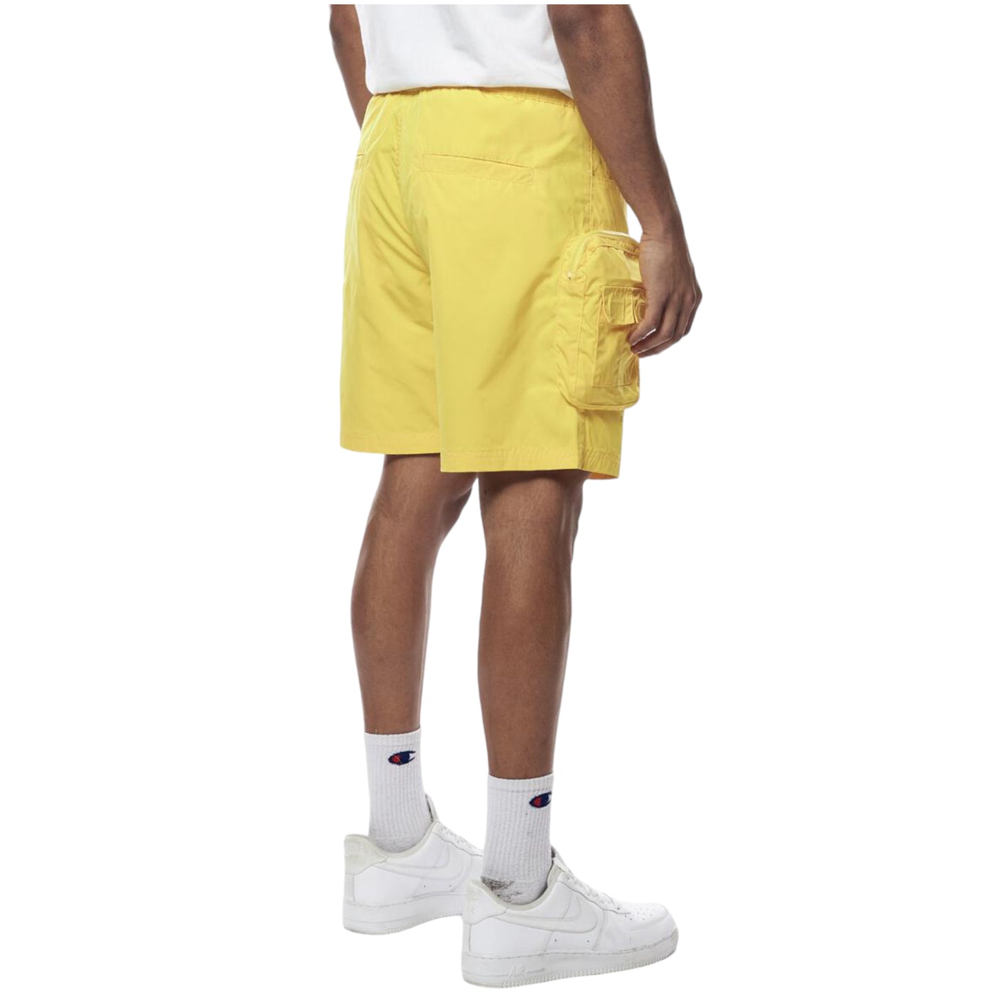 SMOKE RISE: Nylon Utility Shorts WS23182