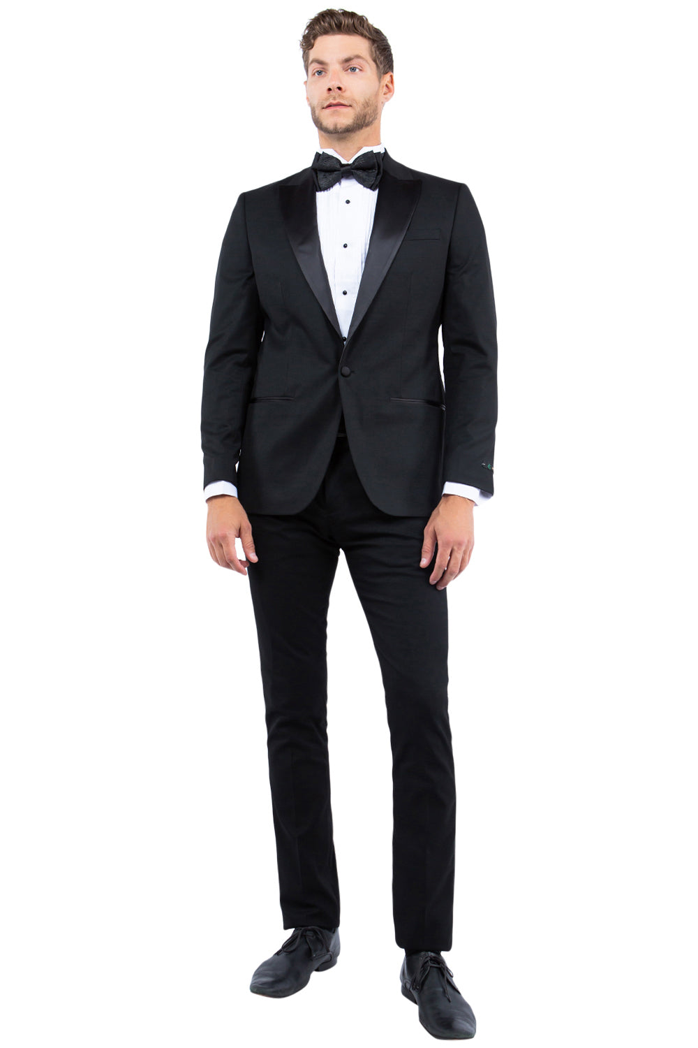 ZE GARIE: Peak Lapel Tuxedo Jacket MJT365-01