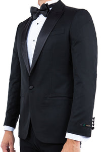 ZE GARIE: Peak Lapel Tuxedo Jacket MJT365-01
