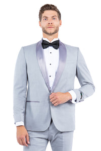 ZE GARIE: Shawl Collar Tuxedo Jacket MJT366-04