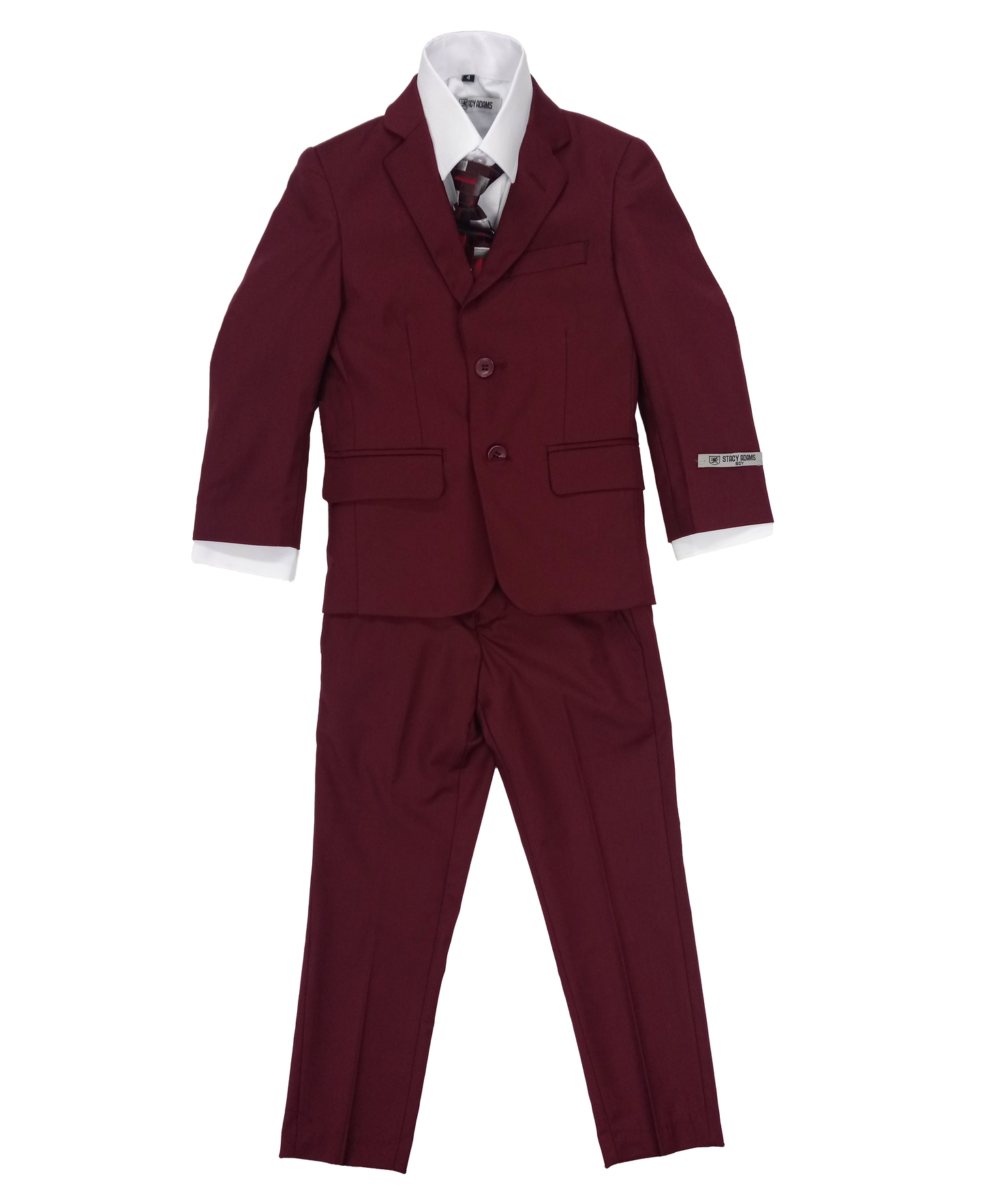 Stacy Adams Burgundy 5 pc Suits