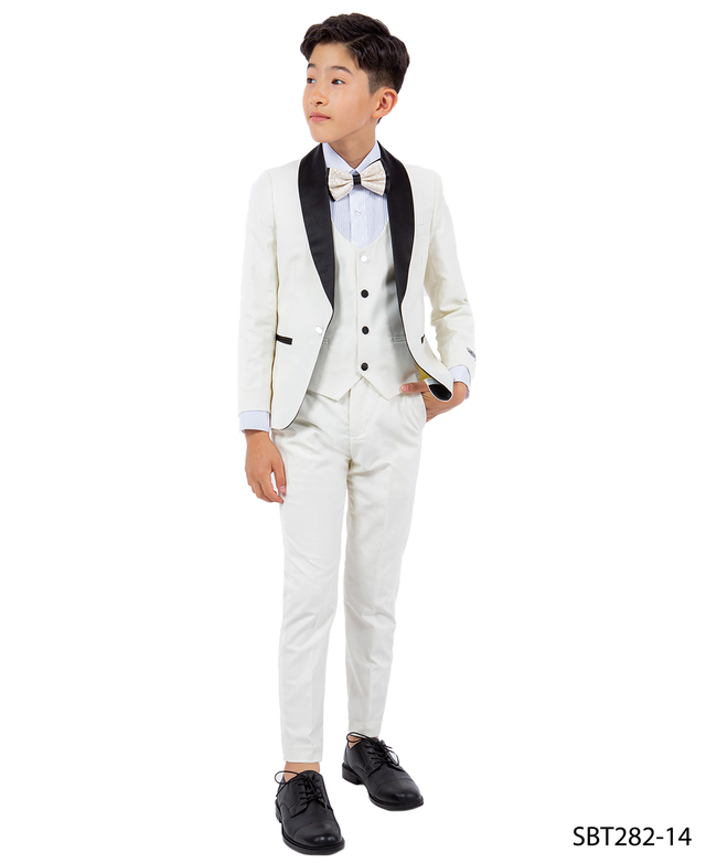 Stacy Adams Ivory 5 pc Tuxedo