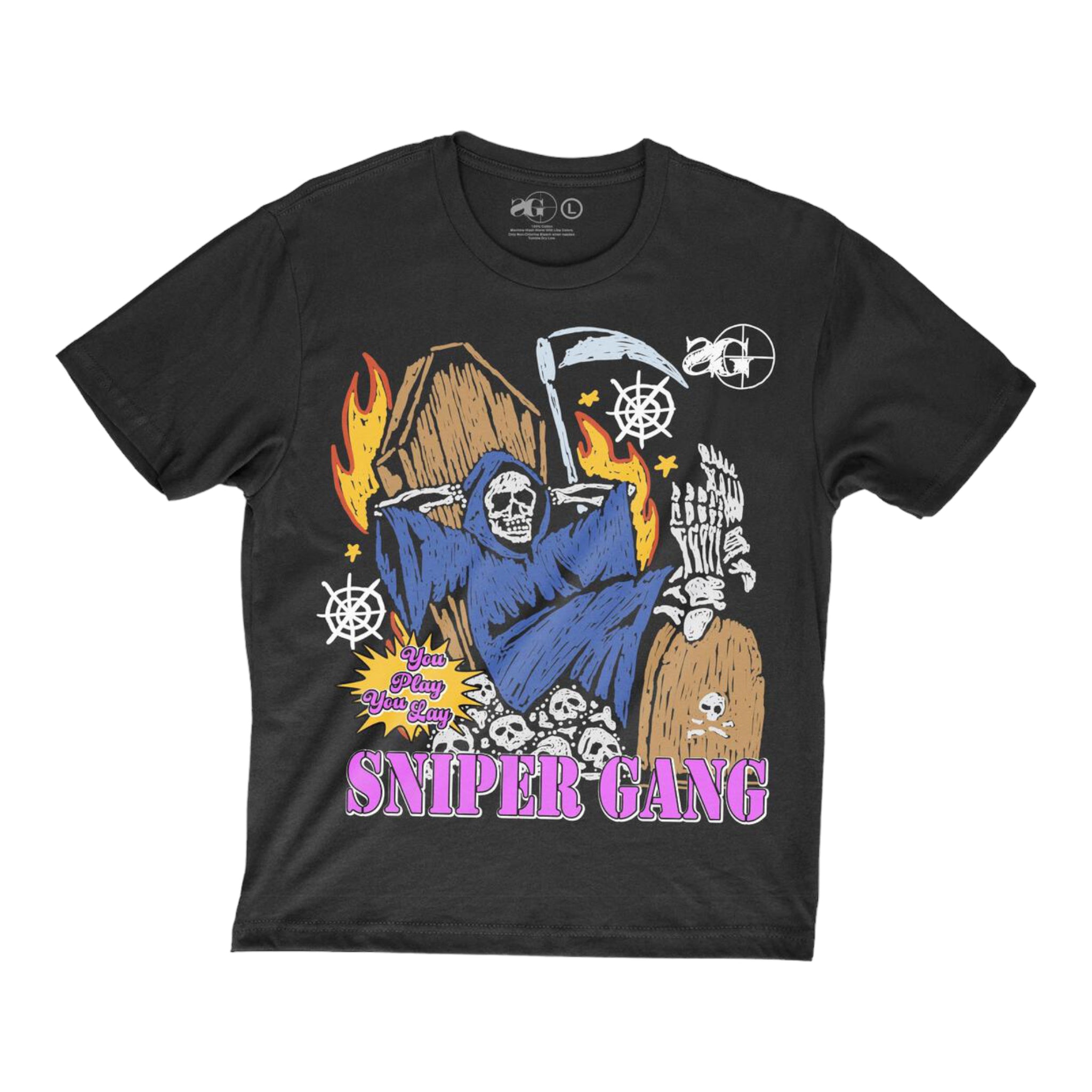 SNIPER GANG: Play You Lay SS Tee