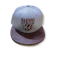 Brooklyn Nets Embosser Snapback - On Time Fashions Tuscaloosa
