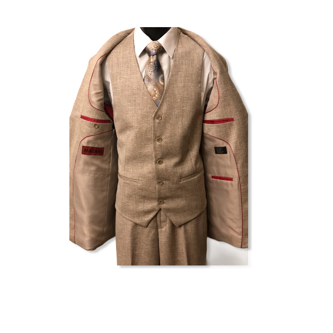 Mazari Paris 19000 3pc Suit - On Time Fashions Tuscaloosa