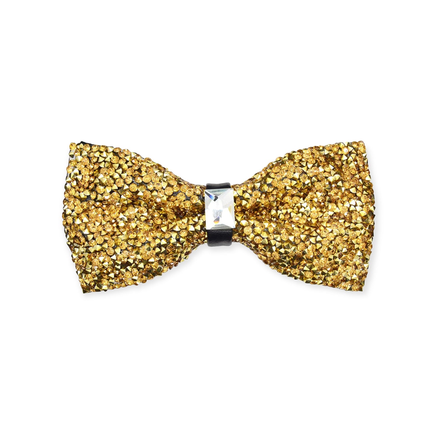 Gold  Crystal Bow Tie