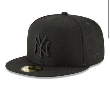 New York Yankees Black Fitted 11591128 - On Time Fashions Tuscaloosa