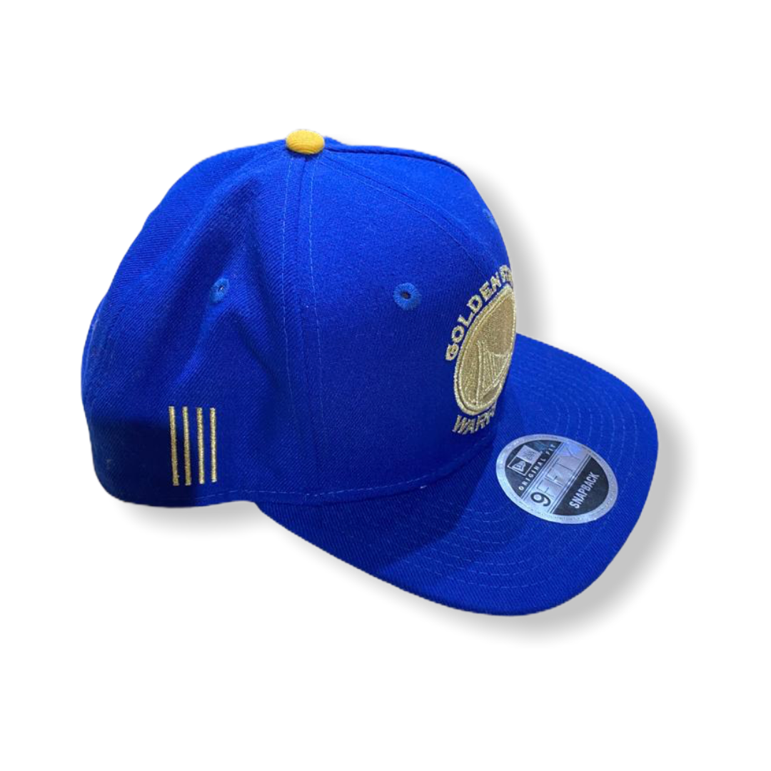 Golden State Warriors Gold Flip Snapback 80420473 - On Time Fashions Tuscaloosa