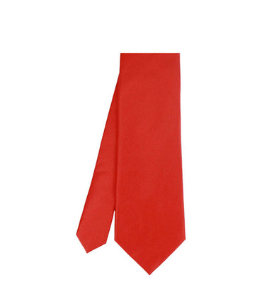 Stacy Adams Solid Red Tie and Hanky - On Time Fashions Tuscaloosa