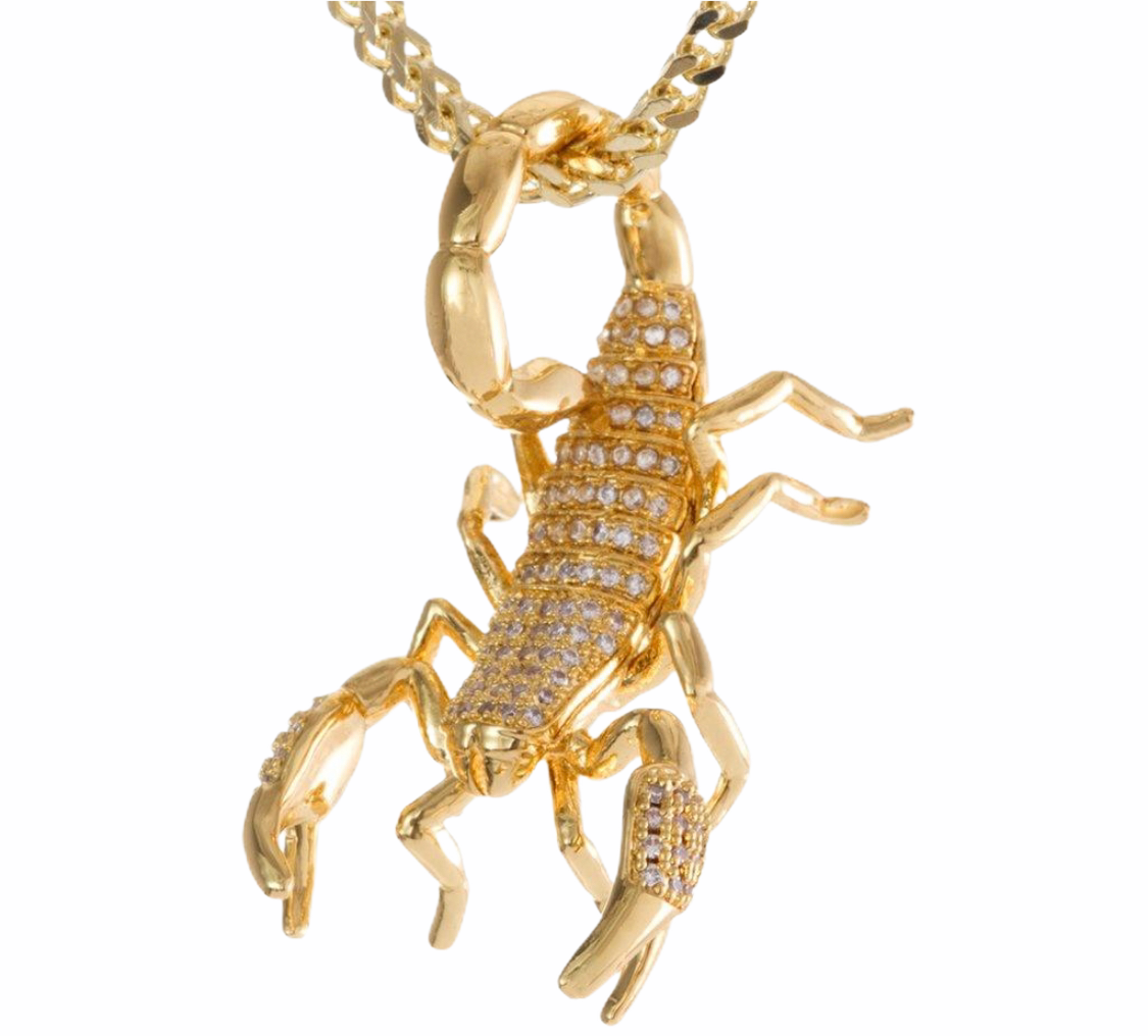 KING ICE: 3D Scorpion King Necklace - On Time Fashions Tuscaloosa