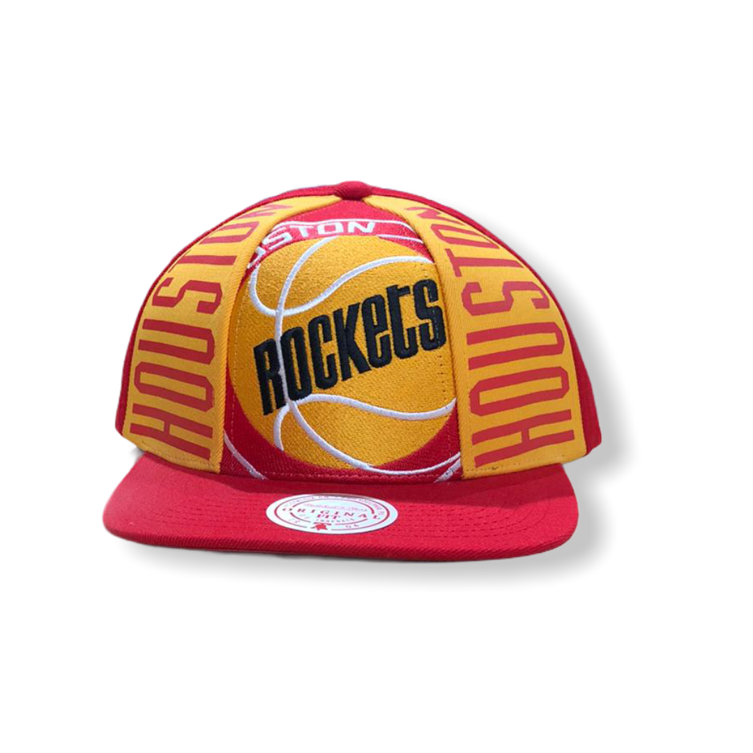 MITCHELL & NESS: Houston Rockets Big Face Callout Snapback