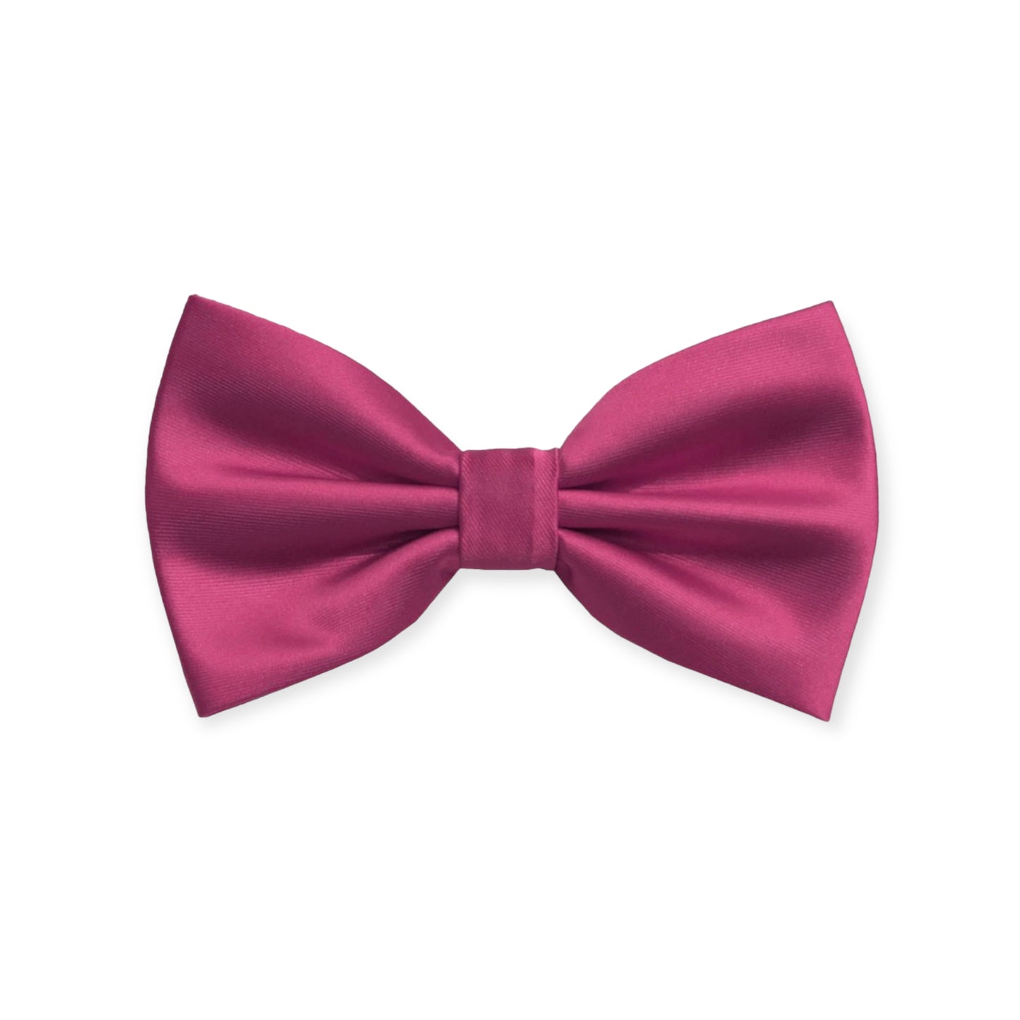 Solid French Rose Bow Tie