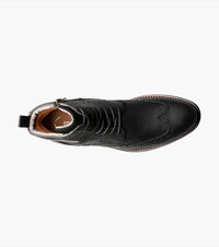 STACY ADAMS: Ozzie Wingtip Lace Up Boot 25493